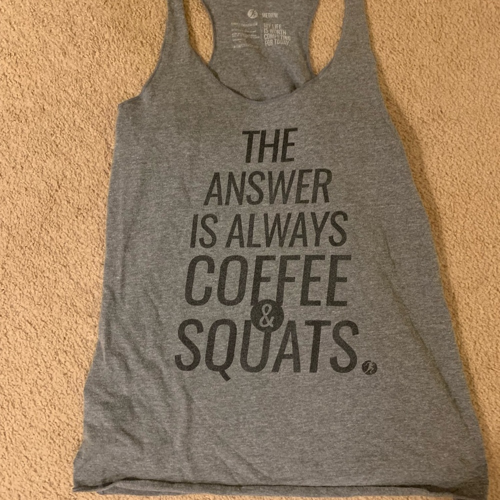 Grey tank top